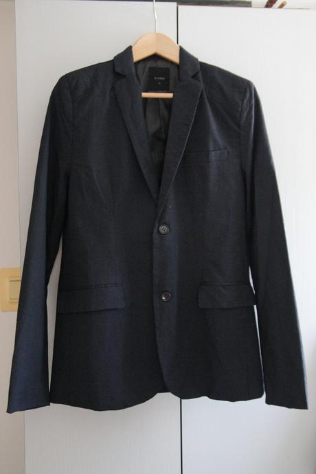 Pánske pásikavé sako blazer s, s