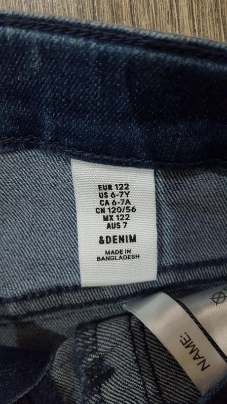 Riflova sukňa, h&m,122