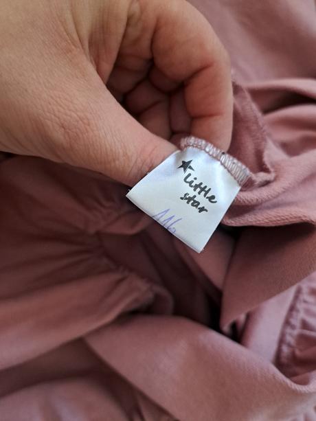 Teplákové šaty, little star,116