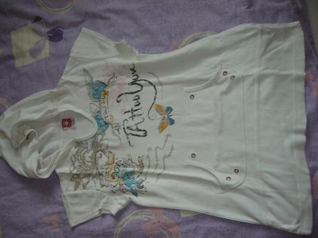 Tričko predľžené, c&a,152