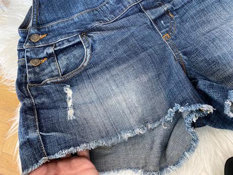 Riflove elasticke sortky na traky-s/m, guess,s