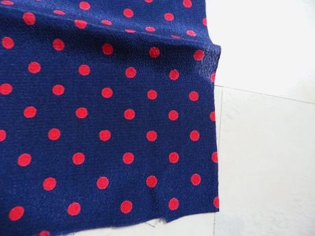 Zbytok látky - kvalitný žoržet, 