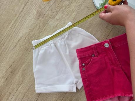 2ks kraťasy pre dievčatko, benetton,110