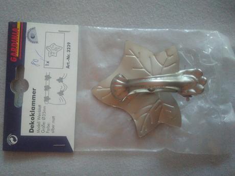 Dekoračná spona (na záclony alebo obrus), 