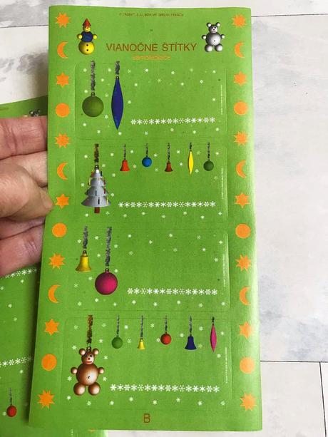 Štítky na darčeky k vianociam,