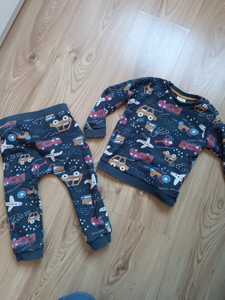 Súprava mikina a tepláky vzor dopravné prostriedky, f&f,92