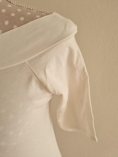 Biely elast.top veľ. s, f&f,s