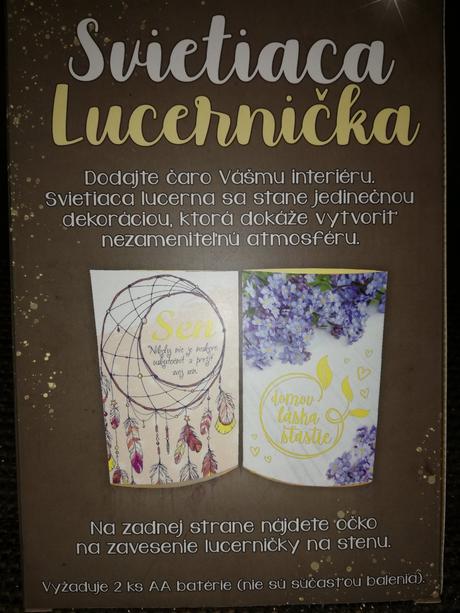 Svietiaca lucernička, 