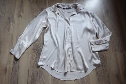 Saténová košela zara, zara,m