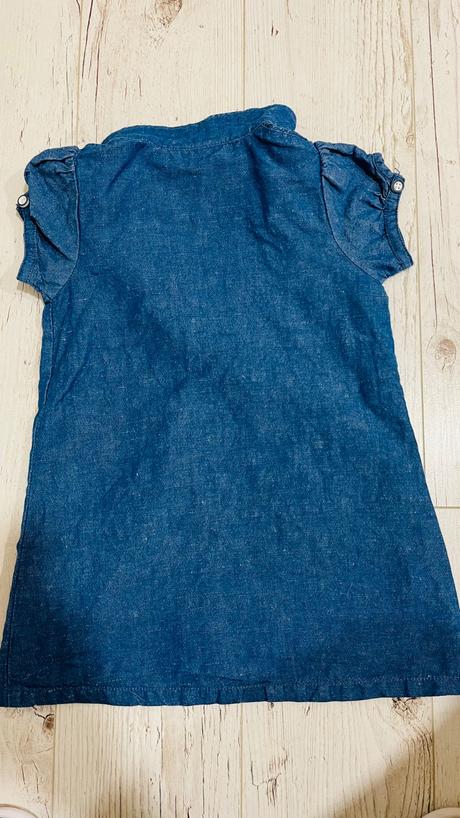 Šaty z tenkej rifloviny 92, 92