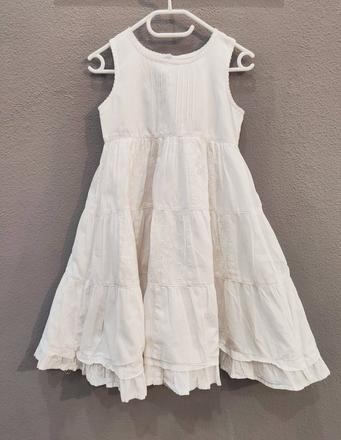 Bavlnené biele šatky, 110