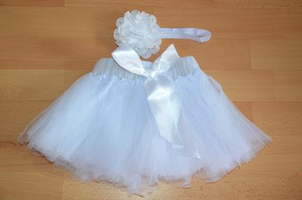 Set komplet novy rozne farby tutu sukna + celenka, <50 - 98