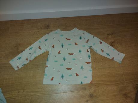 Tricko, fox & bunny,80