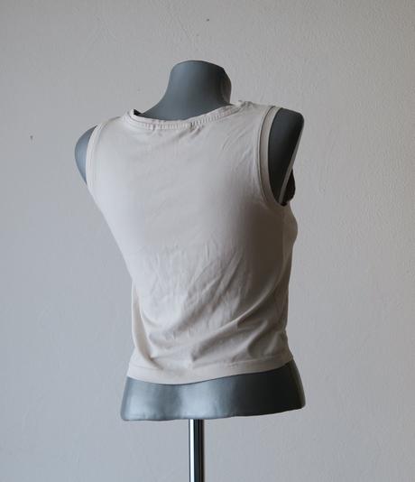Dámsky béžový crop top fila fusion, fila,s