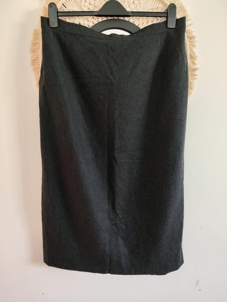 Tmavošedá sukňa, xxl