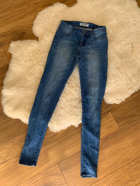 Rifľové nohavice, tally weijl,xs