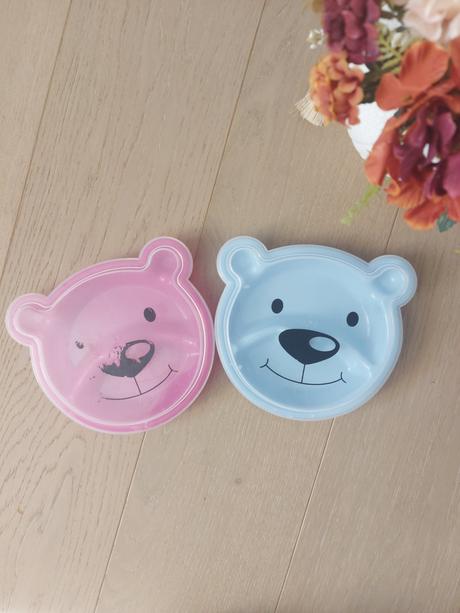 Delený tanier - 2ks, 