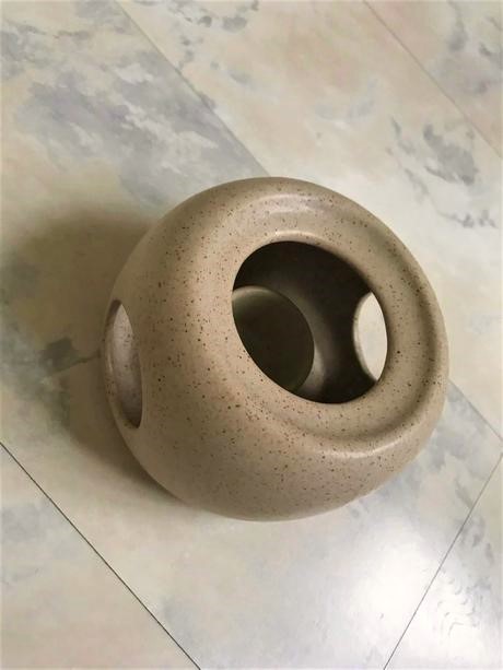 Kameninový naturálny svietnik, 