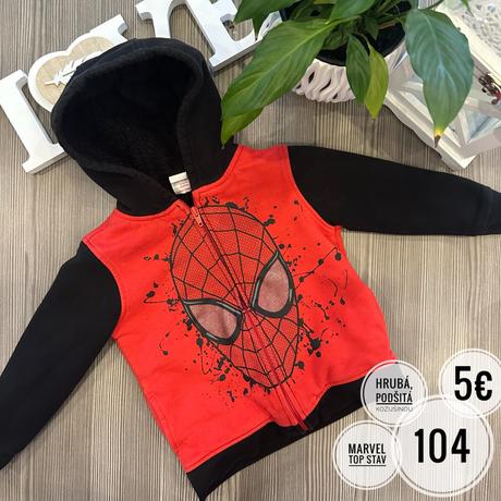 Mikina spiderman, marvel,104