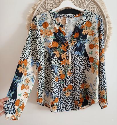 Vzorovaná blúzka soyaconcept, s