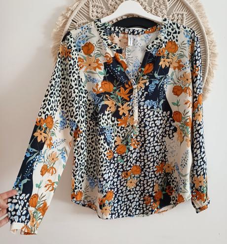 Vzorovaná blúzka soyaconcept, s