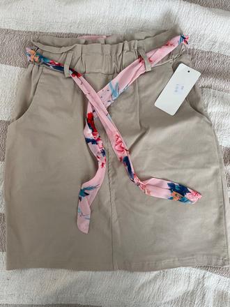 Dámska elastická sukňa, s