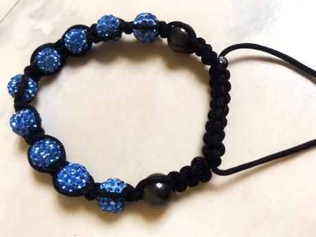 Uťahovací štrasový náramok, 