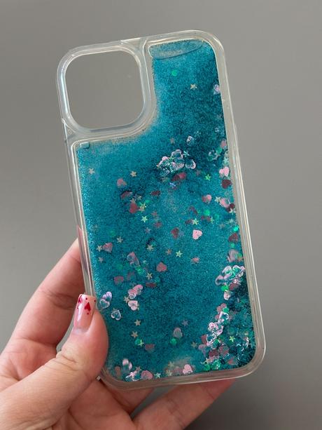 Glitter kryt na iphone 15, 