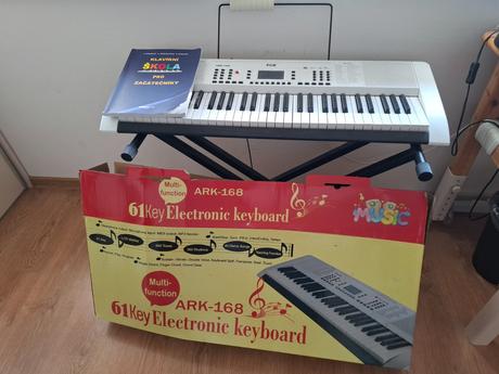 Keyboard fox ark-168 s prislušenstvom, 