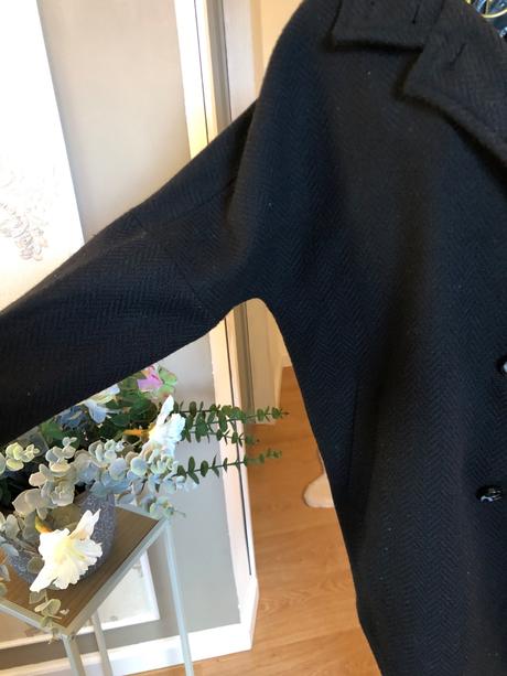 Flame čierny kabát, m