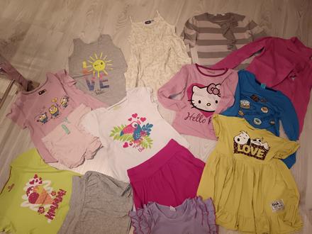 Balík veľ. 110/116 - 15 kusov, 104–116