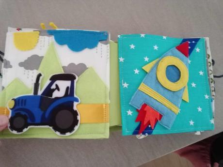 Interaktívna látková knižka,