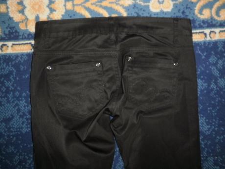 Elegantné lesklé nohavice, 28