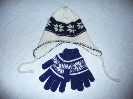 Suprava ciapka + rukavice, 158