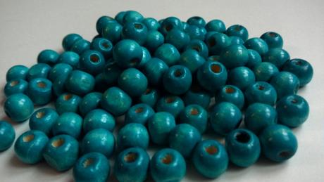 Drevené korálky 10 mm, 