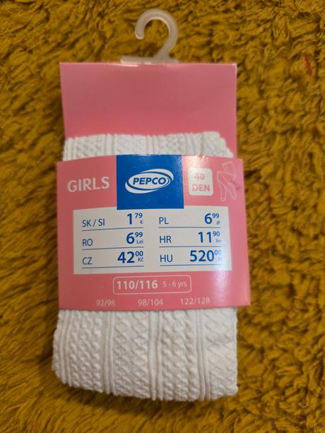 2x pancusky 4-6 rokov, 110 / 116