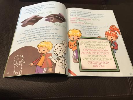 Omalovanka a obrazky - z dopravnej vychovy,