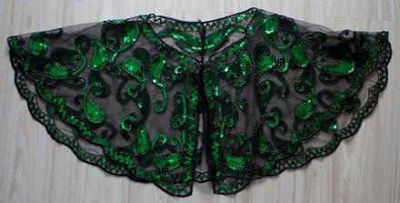 Spoločenská pelerínka/pončo/prehoz na šaty, 