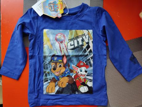 Detské tričko s dlhým rukávom, name it,86