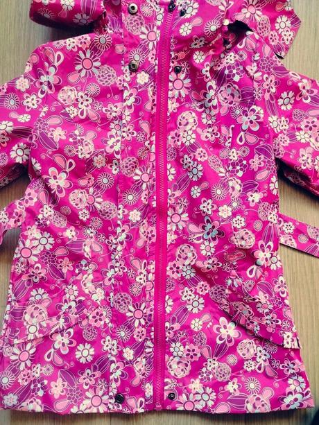 Zateplená bunda do dažďa, 128