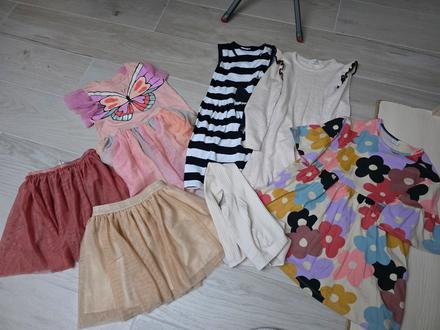 Balik oblecenia dievcatko 110-116 hm tylova suknic, 104–116