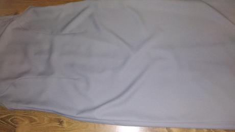 Kostýmové sivé dlhé šaty, xxl