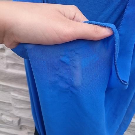 Kráľovsky modré šaty, s