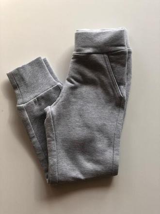 X118 i do dievčenské tepláky šedé, 104 / 116