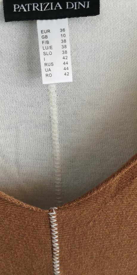 Patrizia dini asymetricky sveter 36, 36