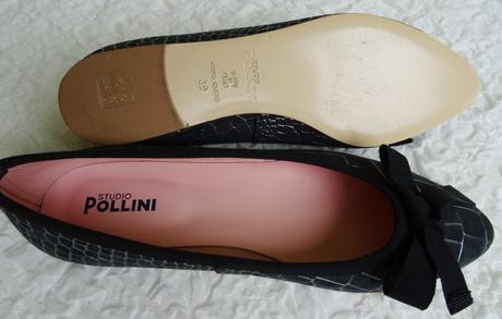 Celokožené baleríny pollini, veľ.39, 39