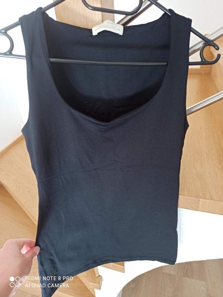 Čierne tielko zn. zara, zara,s