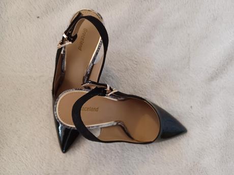 Krásne lodičky so vzorom, deichmann,39