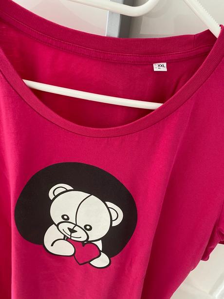 Tričko so svietiacom mackom, xxl