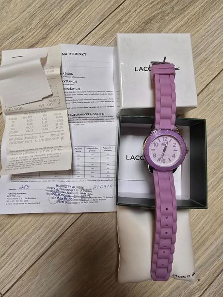Hodinky lacoste, lacoste